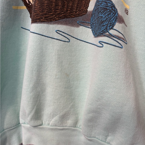 1989 Kittens In A Basket Vintage Crewneck Sweater - Picture 10 of 10